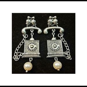 Vintage Telephone Earings